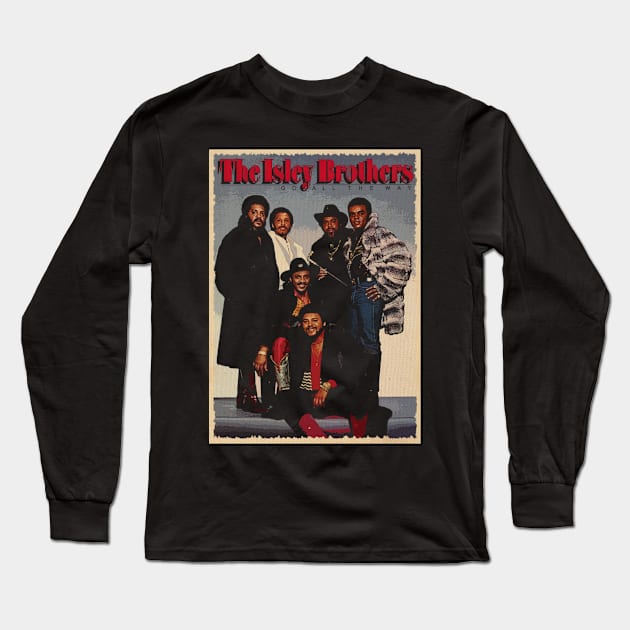 Groove of the Gods The Isley Vintage Music Scenes Apparel Long Sleeve T-Shirt by Iron Astronaut